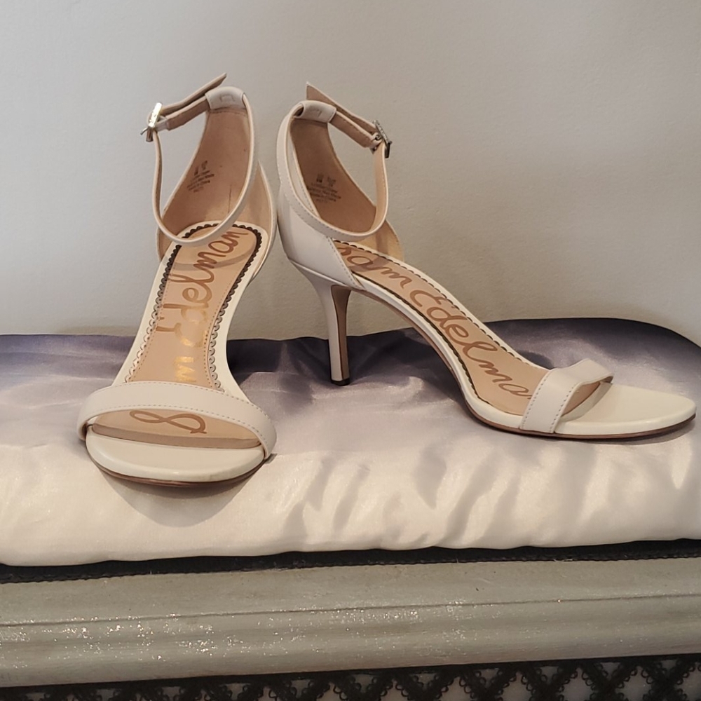 White pumps